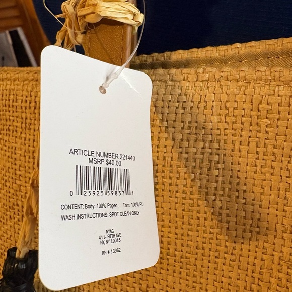 Cherokee Tan and Black Tote Bag - Picture 2 of 3